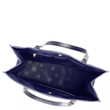 TORY BURCH ELLA SMALL NYLON TOTE 160633 IN TORY NAVY