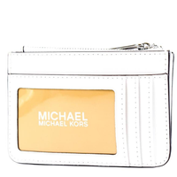 MICHAEL KORS JET SET TRAVEL SM TZ COINPOUCH W ID 35T5STVP1A OPTIC WHITE
