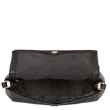 KATE SPADE LEILA MINI ZIP CROSSBODY BLACK KE487 FULL LEATHER