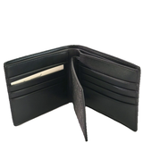 MICHAEL KORS COOPER SIGNATURE LOGO BILLFOLD WITH PASSCASE WALLET IN BRIGHT WHITE 36S5LCOF2B
