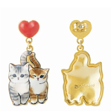 MOFUSAND FROM JAPAN SHAKEYURA EARRINGS (OUTING TOGETHER)