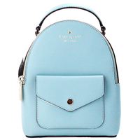 KATE SPADE NEW YORK SMOKY BLUE SCHUYLER MINI BACKPACK K8702 SAFFIANO LEATHER