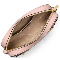 MICHAEL KORS JET SET LARGE OMBRÉ SIGNATURE LOGO CROSSBODY BAG (POWDER BLUSH) 35T5GTTC9Y
