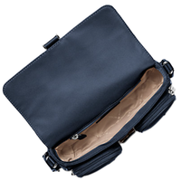 MICHAEL KORS OUTLET KHAI MEDIUM NYLON MESSENGER BAG IN NAVY 35T5S5FM6C