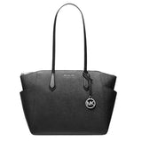 MICHAEL KORS MARILYN MEDIUM TOTE BAG 35F5S6AT2L SAFFIANO BLACK