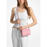 MICHAEL KORS JET SET SIGNATURE LOGO SMALL SHOULDER CROSSBODY BAG 35R6GTVC1V CARNATION DARK PINK