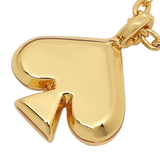 KATE SPADE EVERYDAY SPADE METAL MINI PENDANT NECKLACE IN GOLD O0RU3070