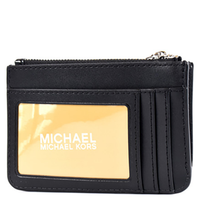 MICHAEL KORS JET SET TRAVEL SM TZ COINPOUCH W ID 35T5STVP1A BLACK