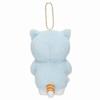 MOFUSAND FROM JAPAN MOFUSAND PAJAMA NYAN MASCOT (CAT PAJAMAS) KEYCHAIN