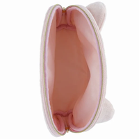 MOFUSAND FROM JAPAN MOFUSAND BUTTERFLY SERIES – FLUFFY MAKEUP BAG/PENCIL CASE (LIGHT PINK)