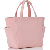 MAISON DE FLEUR FROM JAPAN STRAWBERRY EMBROIDERED TOTE BAG PINK