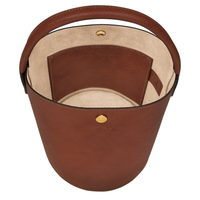 LONGCHAMP ÉPURE S BUCKET BAG BROWN – LEATHER 10161 HYZ 035