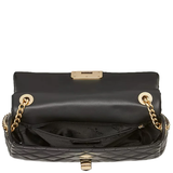 KATE SPADE CAREY MEDIUM FLAP SHOULDER BAG IN BLACK (KH228)