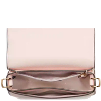 KATE SPADE MADISON SAFFIANO LEATHER SADDLE BAG IN CONCH PINK KC438