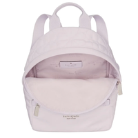KATE SPADE NEW YORK SPADE FLOWER QUILTED NYLON SMALL BACKPACK KK158 PALE AMETHYST