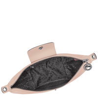 LONGCHAMP LE PLIAGE XS CROSSBODY BAG 10212 987 542 NUDE (LIGHT PINK) FULL LEATHER