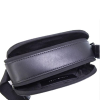MICHAEL KORS COOPER SIGNATURE LOGO CAMERA BAG BLACK 37F4LCOC6B MEN