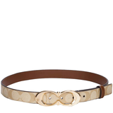 COACH SIGNATURE BUCKLE BELT, 25 MM CX061 SIZE WOMAN L