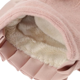 MAISON DE FLEUR FROM JAPAN APPAREL BIG RIBBON RUFFLE GLOVES PINK