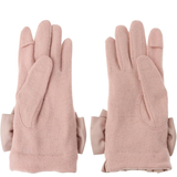 MAISON DE FLEUR FROM JAPAN APPAREL BIG RIBBON RUFFLE GLOVES PINK