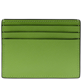 KATE SPADE MADISON SAFFIANO LEATHER SMALL SLIM CARD HOLDER IN TURTLE GREEN KC582