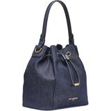 KARL LAGERFELD PARIS ADELE BUCKET BAG DENIM BLUE