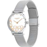 COACH PERRY SILVER WHITE WOMEN'S WATCH 14503858