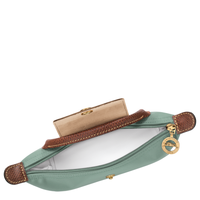 LONGCHAMP LE PLIAGE NYLON POUCH & COSMETIC BAG CELADON  34175 919 P99/CELADON/SAGE GREEN L34175
