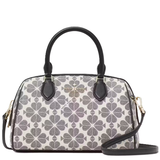 KATE SPADE NEW YORK SIGNATURE SPADE FLOWER LARGE DOLLY DUFFLE CROSSBODY BLACK MULTI KI831