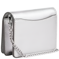 COACH MINI WALLET ON A CHAIN CW915 WOC SILVER/LIGHT SILVER