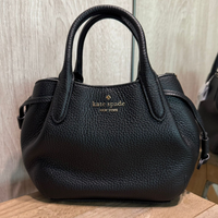 KATE SPADE DUMPLING MINI SATCHEL BLACK KI859