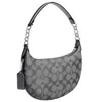 COACH MINI PAYTON BAG IN SIGNATURE CANVAS IN SILVER/GUNMETAL MULTI CX607