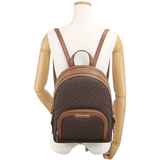 MICHAEL KORS JAYCEE MEDIUM LOGO BACKPACK 35S2G8TB2B BROWN
