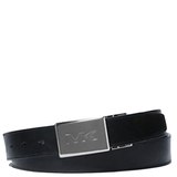 MICHAEL KORS OUTLET MENS 31MM REVERSIBLE LOGO LEATHER BELT - MK SIGNATURE ADMRL/PLBLUE 36S5LBLY2U SIZE NS