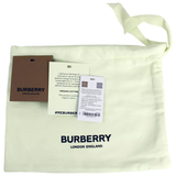 BURBERRY LARGE CHECK CANVAS BIFOLD COIN PURSE SHORT CLIP 80845651 TAUPE BROWN