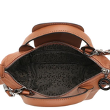 LONGCHAMP LE PLIAGE XTRA TOP HANDLE BAG XS LEATHER 1500 987 504 COGNAC