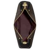 COACH MARA HOBO IN SIGNATURE CANVAS GOLD/BROWN BLACK CI791