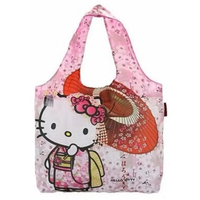 SANRIO FOLDABLE ECO BAG CHERRY BOSSOM UMBRELLA SAKURA DESIGN HELLO KITTY FROM JAPAN