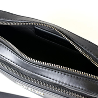 MICHAEL KORS COOPER PEBBLED LEATHER UTILITY CROSSBODY BLACK BAG 37F4LCOC6L MEN