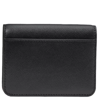 KATE SPADE MADISON SAFFIANO LEATHER SMALL BIFOLD WALLET BLACK KC581