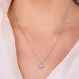 KATE SPADE EVERYDAY SPADE ENAMEL MINI PENDANT O0RU3073 LILAC