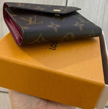 LOUIS VUITTON LV M41938 VICTORINE WALLET FUCHSIA MONOGRAM