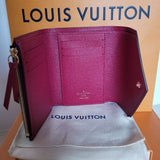 LOUIS VUITTON LV M41938 VICTORINE WALLET FUCHSIA MONOGRAM