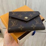 LOUIS VUITTON LV M41938 VICTORINE WALLET FUCHSIA MONOGRAM