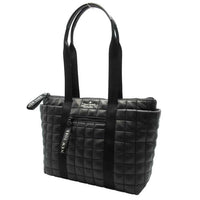 KATE SPADE CAMDEN QUILTED MEDIUM TOTE KI383 BLACK