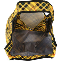 POLO RALPH LAUREN ECO BAG YELLOW CHECK SOULDER BAG BEAR DESIGN