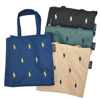 POLO RALPH LAUREN TOTE BAG WITH ZIP BEIGIE