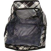 POLO RALPH LAUREN ECO BAG BLACK CHECK SOULDER BAG BEAR DESIGN