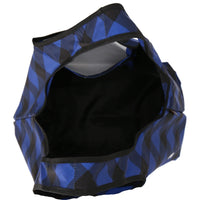 POLO RALPH LAUREN ECO BAG BLUE CHECK SOULDER BAG EMBROIDERED BEAR LOGO