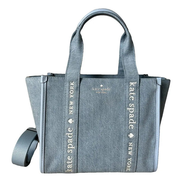 KATE SPADE NEW YORK KIP DENIM SMALL TOTE KL065